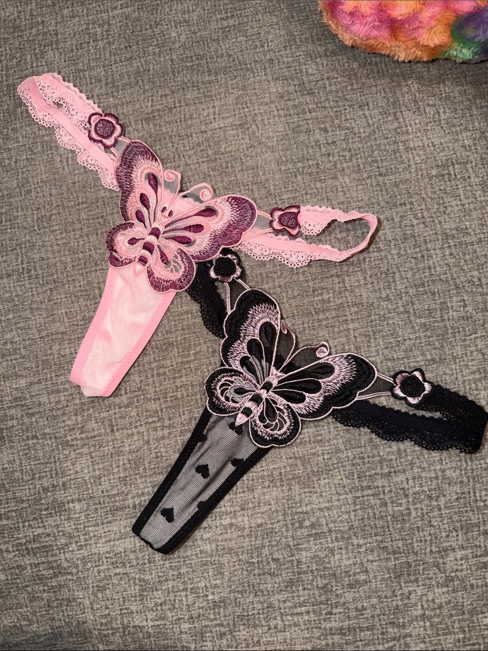 Butterfly Thong Set